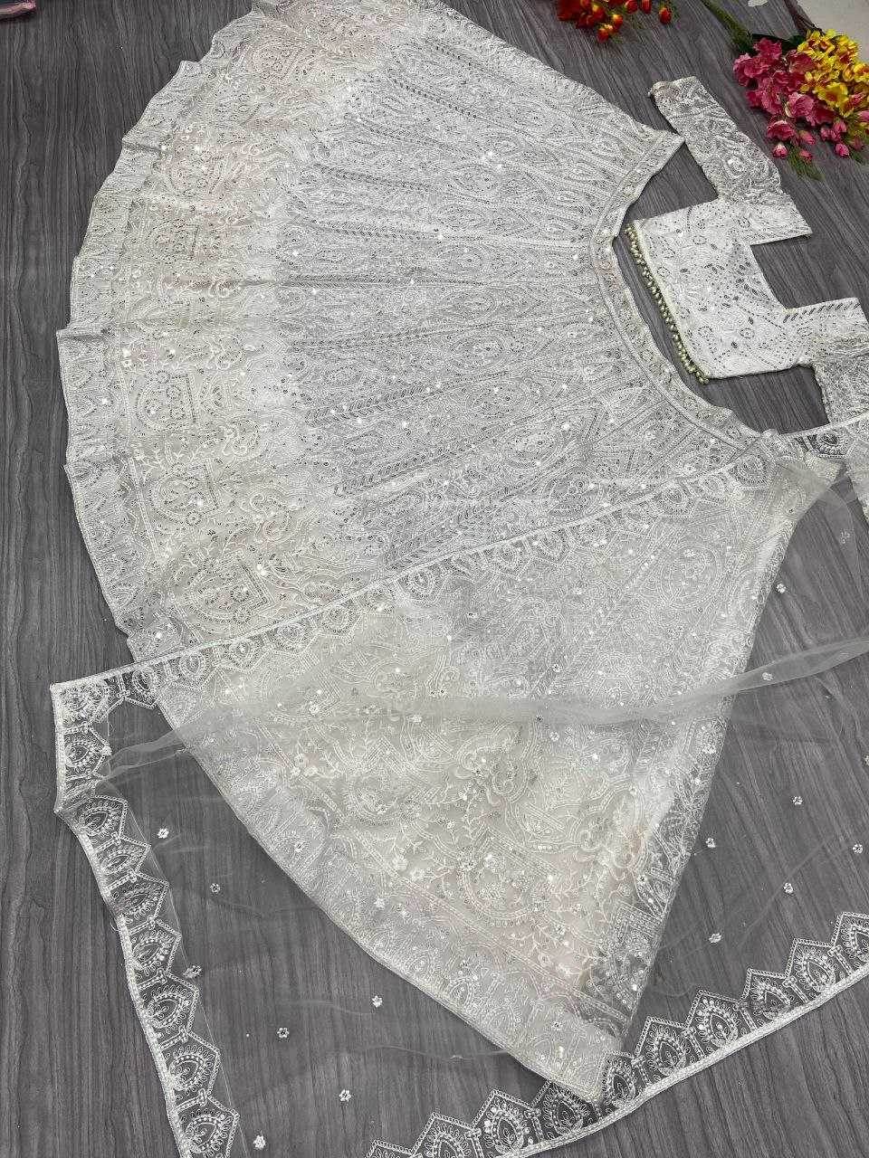 Butterfly Net Embroidered Sequins Cancan - MYLUXURY LANE ENTERPRISE